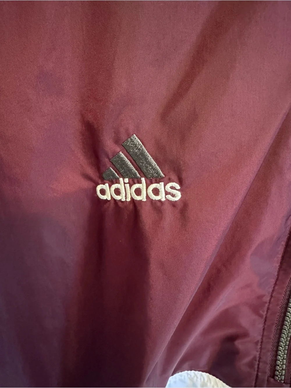 VTG Adidas 1/2 Zip pullover “Tracker HZ” windbreaker 1990s